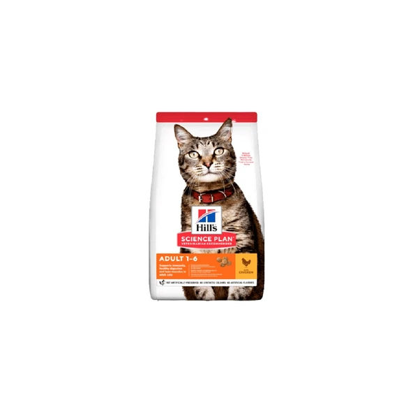 Hill's Adult Optimal Care Tavuklu 1.5 kg Yetişkin Kuru Kedi Maması ürün görseli 1