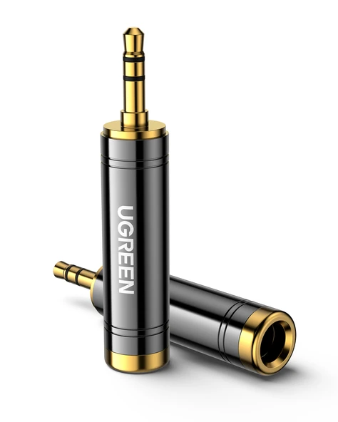 UGREEN 3.5 mm Erkek - 6.35 mm Dişi Adaptör, 60711 ürün görseli 1