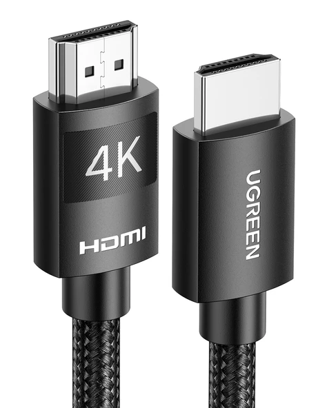 UGREEN 4K HDMI Erkek - Erkek Örgülü Kablo 2 m, 40101 ürün görseli 1