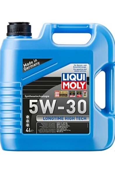 Liqui Moly Longtime High Tech 5W-30 Motor Yağı (4 Litre) Yeni Üretim Tarihli ürün görseli 1