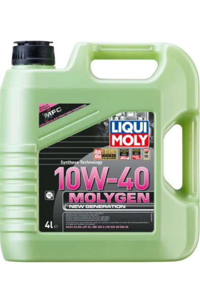 Liqui Moly Molygen New Generation 10W-40 (4 Litre) Yeni Üretim Tarihli ürün görseli 1