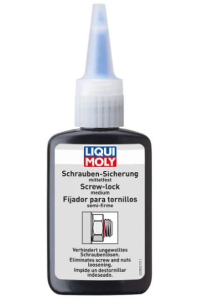 Liqui Moly Screw Lock Civata Sabitleyici (Orta Sert) 50 Gram Yeni Üretim Tarihli ürün görseli 1