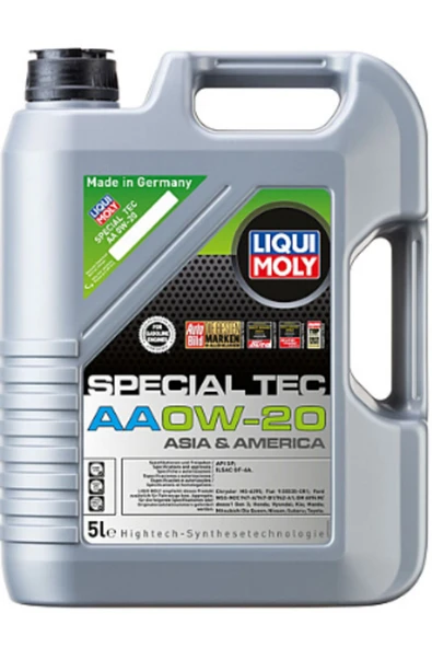 Liqui Moly Special Tec AA 0W-20 Motor Yağı (5 Litre) Yeni Üretim Tarihli ürün görseli 1