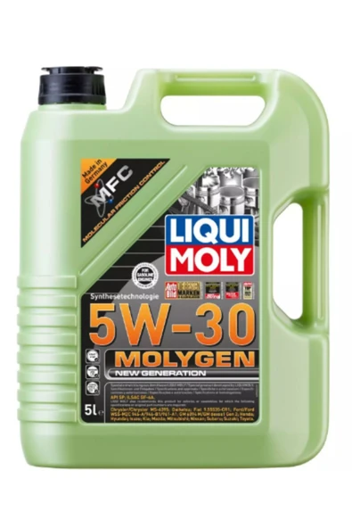 Liqui Moly Molygen New Generation 5W-30 (5 Litre) Yeni Üretim Tarihli ürün görseli 1