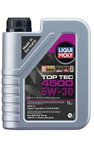Liqui Moly Top Tec 4500 5W-30 (1 Litre) Yeni Üretim Tarihli ürün görseli 1