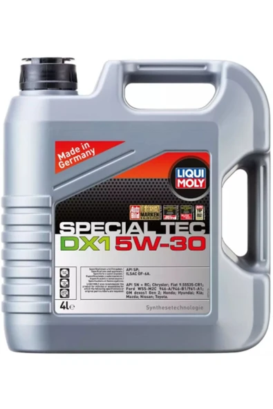 Liqui Moly Special Tec DX1 Gen 2 5W-30 Motor Yağı (4 Litre) Yeni Üretim Tarihli ürün görseli 1