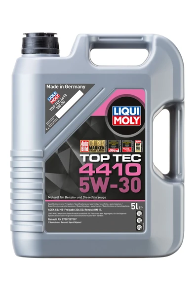 Liqui Moly Top Tec 4410 5w-30 (5 Litre) Yeni Üretim Tarihli ürün görseli 1