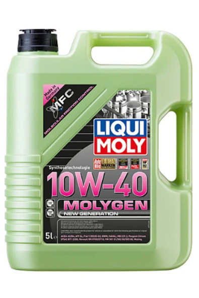 Liqui Moly Molygen New Generation 10W-40 (5 Litre) Yeni Üretim Tarihli ürün görseli 1