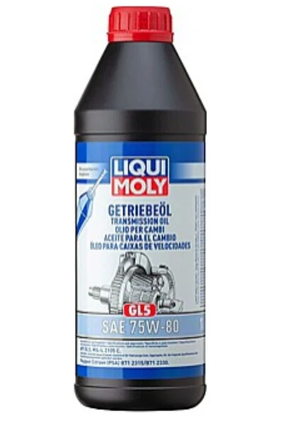 Liqui Moly Yarı Sentetik Gl5 75w-80 Dişli Şanzıman Yağı (1 LİTRE) 2025 Üretim Tarihli ürün görseli 1