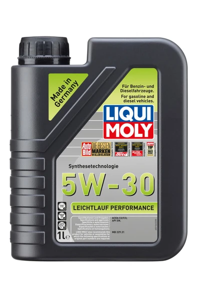 Liqui Moly Leichtlauf Performance 5W-30 (1 Litre) Yeni Üretim Tarihli ürün görseli 1