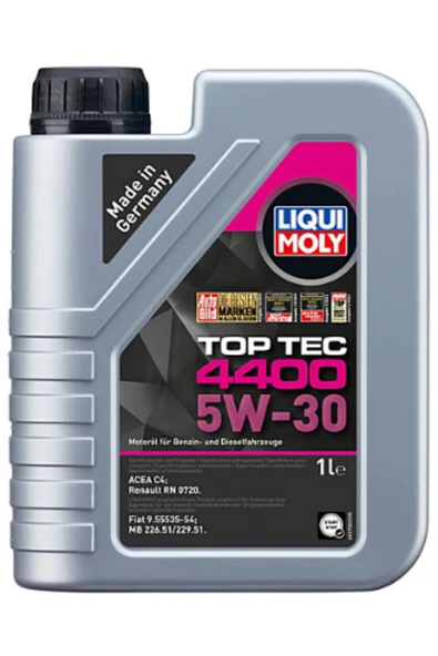 Liqui Moly TopTec 4400 5W-30 Motor Yağı (1 Litre) Yeni Üretim Tarihli ürün görseli 1