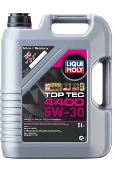 Liqui Moly Top Tec 4400 5W-30 Motor Yağı (5 Litre) Yeni Üretim Tarihli ürün görseli 1