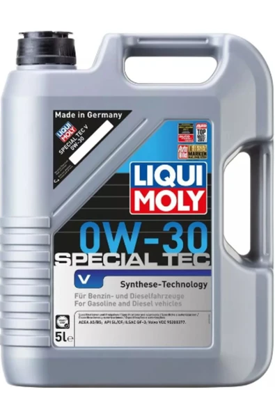 Liqui Moly Special Tec V 0W-30 Motor Yağı (5 Litre) Yeni Üretim Tarihli ürün görseli 1