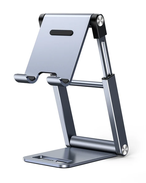 UGREEN Ayarlanabilir Metal Telefon Tutucu Standı, Uzay Grisi, 80708 ürün görseli 1