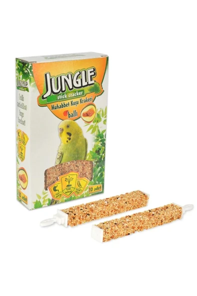 Jungle Ballı Tava Muhabbet Kuşu Krakeri 10 Lu ürün görseli 1