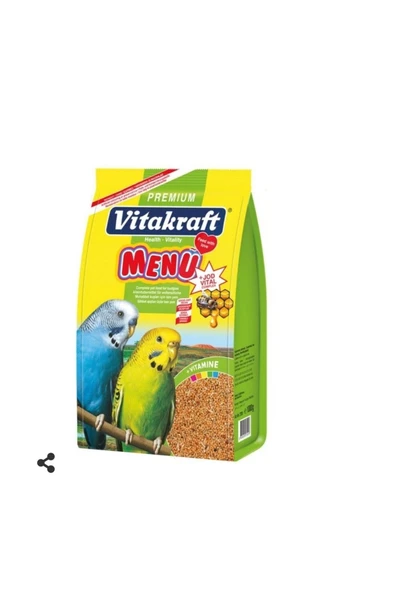 Vitakraft Premium Muhabbet Kuşu Yemi 1kg ürün görseli 1