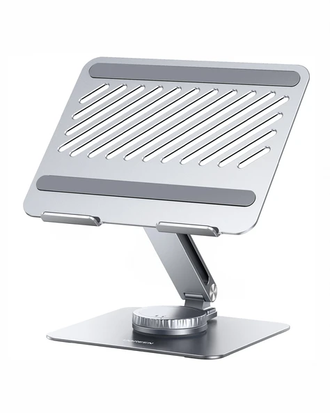 UGREEN Yükseklik ve Açı Ayarlı 360 Derece Döndürülebilir Alüminyum Tablet Notebook Standı, 90849 ürün görseli 1