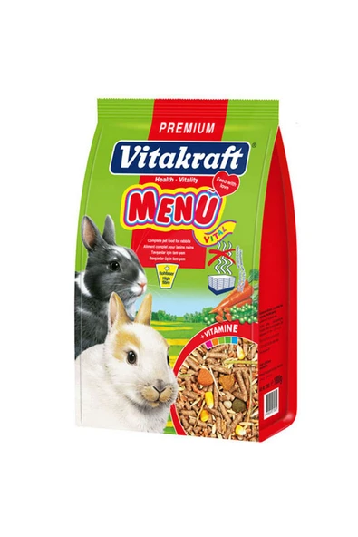 Vitakraft MENU TAVŞAN YEMI 1000 GR X 1 ADET TRNHL ürün görseli 1