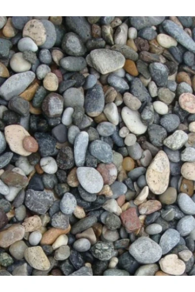 Canbay Doğal Ürünler Karışık Doğal Çakıl Taşı 1-1,5-2 Cm İriliğinde Akvaryum Teraryum Saksı Süslemeleri İçin 2,5 Kg ürün görseli 1