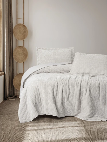 Cotton Box Softnest Çift Kişilik Yatak Örtüsü Boleta Taş ürün görseli 1