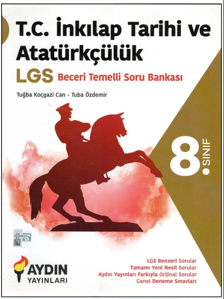 Aydın 8. Sınıf Beceri Temelli Soru Bankası ürün görseli 1