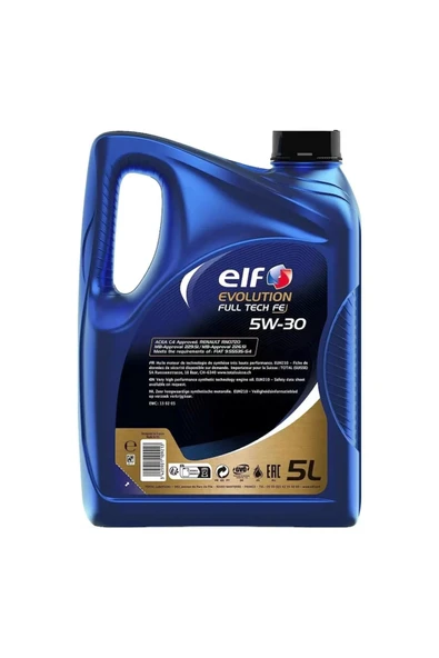 TOTAL Elf Evolutıon Full-tech 5w30 5lt 2025 üretim - Resim 3