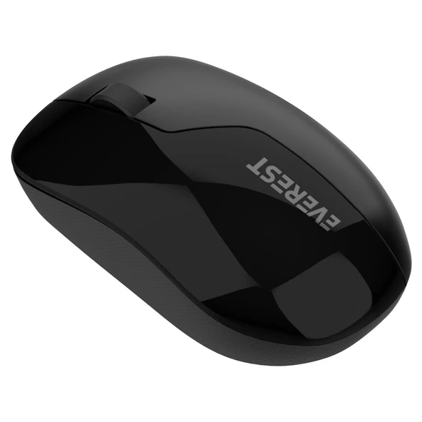 EVEREST SMW-973 Usb Siyah 2.4Ghz Kablosuz Mouse ürün görseli 1