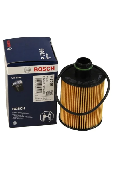 Bosch Yağ Filtresi Fıat Doblo 1.3 D-1.6 D-2.0 D Mjet 10=>, Lınea 1.3d-1.6d 09=>, Punto 1.3 D Mjet 12=>, Br ürün görseli 1