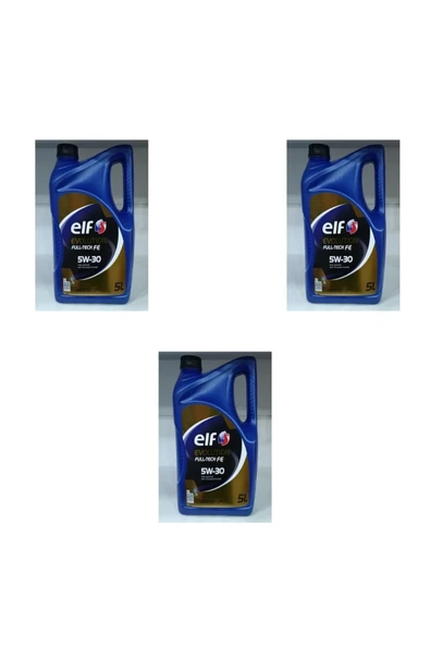ELF Evolution Fultech Fe 5w30 4b5lt KOLİ  3 Lü (ÜRETİM YILI :2025) ürün görseli 1