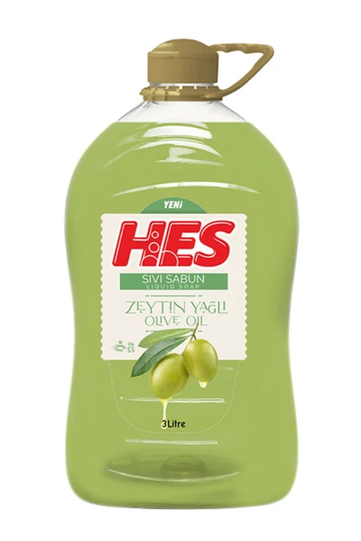 Hes Sıvı El Sabunu Zeytinyağlı 3 Lt ürün görseli 1