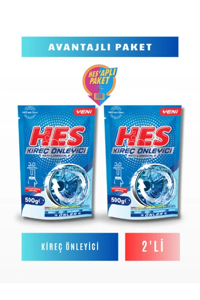 Hes Kireç Önleyici 500 Gr*2 ürün görseli 1