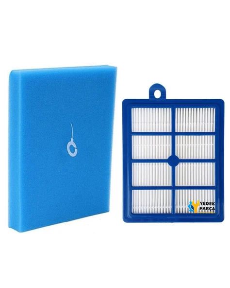Philips Uyumlu FC 9926 Marathon Ultimate Hepa Filtresi Ön Filtre Süngeri ürün görseli 1