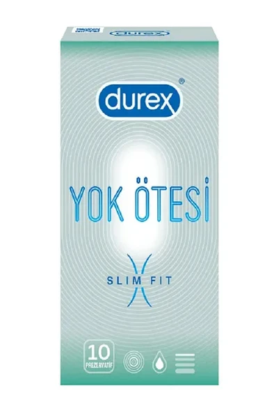DUREX YOK ÖTESİSLIM FIT 10 LU ürün görseli 1