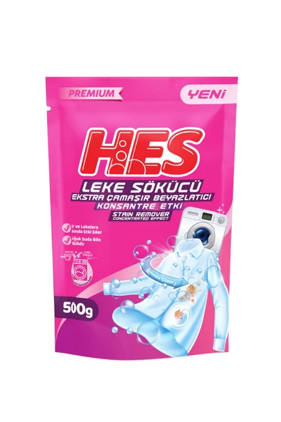 Hes Leke Sökücü ve Çamaşır Beyazlatıcı 500 Gr ürün görseli 1