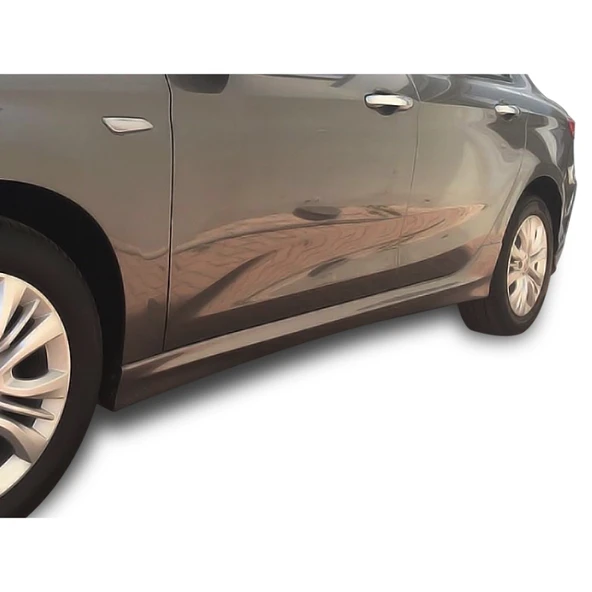 Fiat Egea HB - Sedan (2015 - 2018) Yan Marşpiyel Seti (Plastik) ürün görseli 1