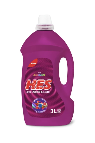 Hes Sıvı Çamaşır Deterjanı Renkliler 3 Lt ürün görseli 1
