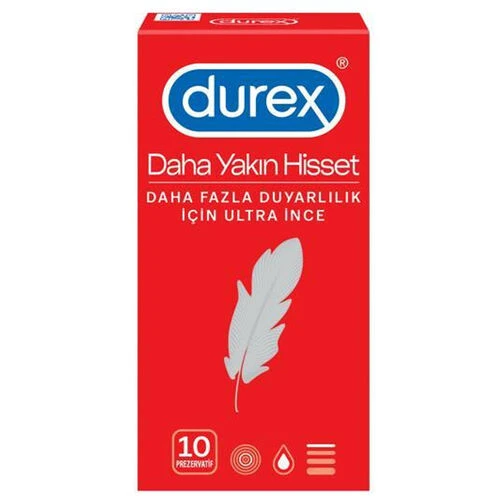 DUREX DAHA YAKIN HİSSET 10 LU ürün görseli 1