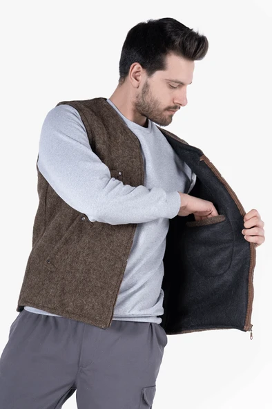 Keçe Yelek - Aba Yelek - Resim 2