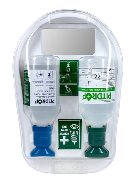 Pitdrop® Toz & Kimyasallı Göz Solüsyonu (Duşu) Seti 2×500 ML ürün görseli 1