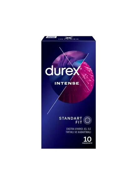 DUREX  INTENSE STANDART FIT 10 LU ürün görseli 1