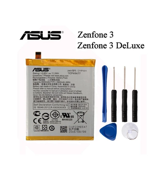Asus Zenfone 3 Ze552kl Pil Batarya ve Tamir Seti C11P1511 ürün görseli 1