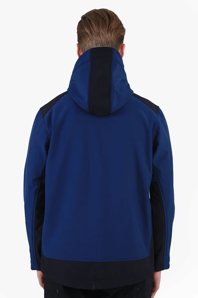 Dalgıç Kapüşonlu Softshell Mont - Resim 3