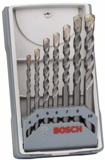 Bosch CYL-3 Beton Matkap Ucu Seti 7 Parça - 2607017082 ürün görseli 1