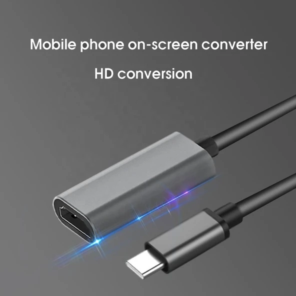 ALFA Type-C To 4K HDMI Dijital Av Adaptörü - Resim 4