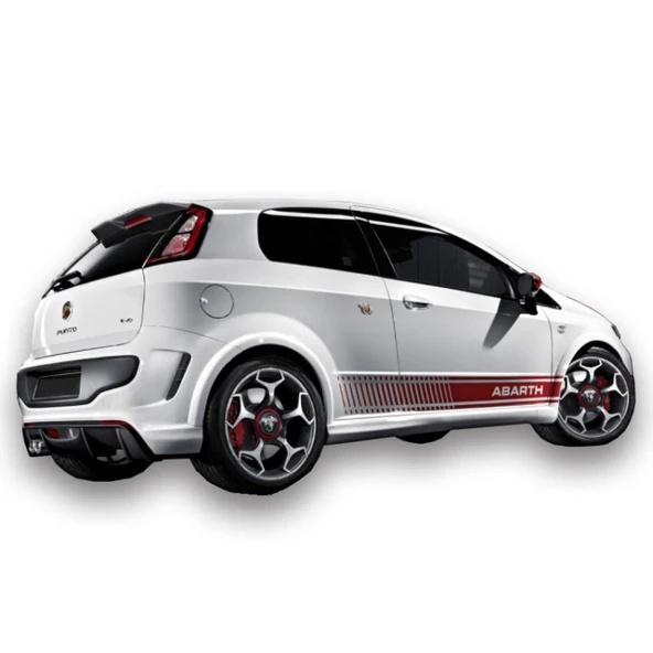 Fiat Punto Evo (2010 ve Sonrası) Yan Marşpiyel Seti (Plastik) ürün görseli 1
