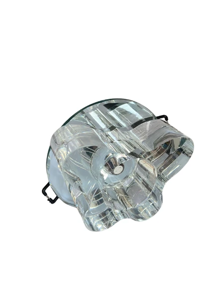 DEKORATİF KELEBEK MODEL KRİSTAL CAM SPOT KASA G4 DUYLU ürün görseli 1