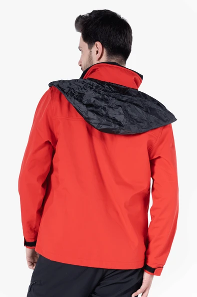 Gizli Kapüşonlu Softshell Mont - Resim 2