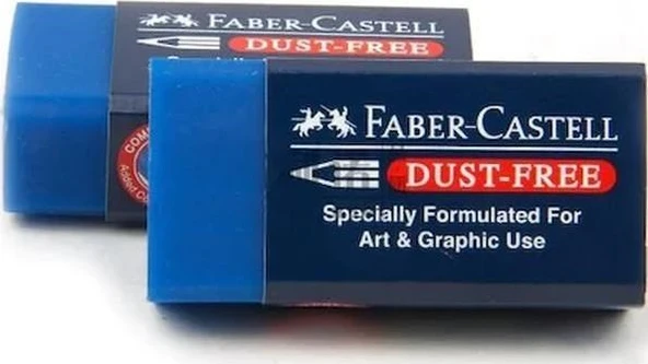 Faber-castell 24'lü Sınav Silgisi Mavi - Resim 8