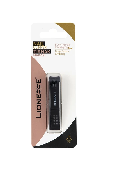 Tarko Lionesse 3516 Küçük Boy Tırnak Makası Siyah ürün görseli 1