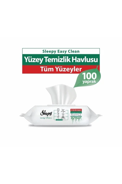 Sleepy Yüzey Temizleme Havlusu 100’lü ürün görseli 1
